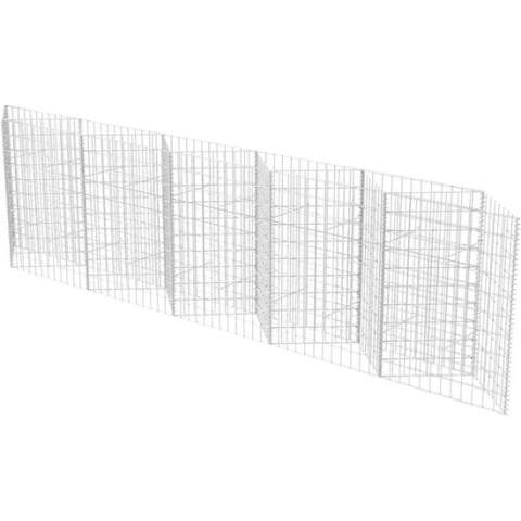 vidaXL-Gabion-mand-300x30x100-cm-gegalvaniseerd-staal