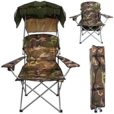 "Panama" camo fishing chair - vissersstoel