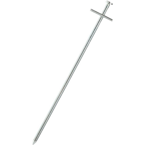 6x grondpennen/tentharingen tarzan metaal 23 cm - Rotspen - Spijkerharing