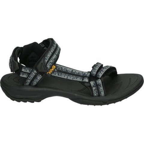 Teva W Terra Fi Lite Dames Sandalen - Zwart/Grijs - Maat 37