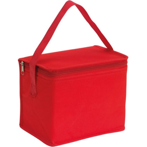 Kleine koeltas voor lunch rood 20 x 13 x 17 cm 4.5 liter - Koeltassen