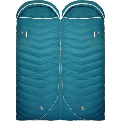 Grüezi Bag Biopod DownWool Subzero Comfort - Autumn blue - Maat Unisex_RECHTS
