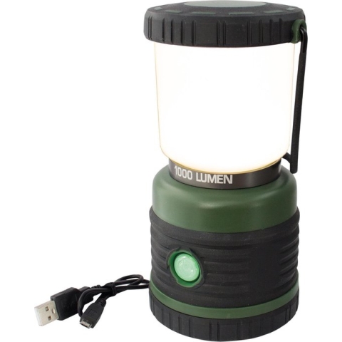 Eurotrail Campinglamp Léon 1000L - Black/Forest Green