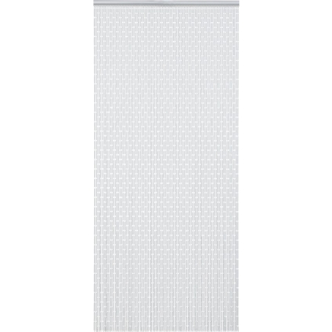 Liso Vliegengordijn Hulzengordijn Kant en Klaar 100 x 232 cm - Wit - Deurhor - Deurgordijn - Tegen Vliegen - Nauwsluitend - Horgordijn - Gordijn