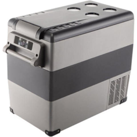 Happyment Koelbox deluxe 45L - Vriezer en koelkast -Elektrisch - Camping - Auto, vrachtwagen - DC 12V/24V - AC 100V/240V - Koelt en verwarmt
