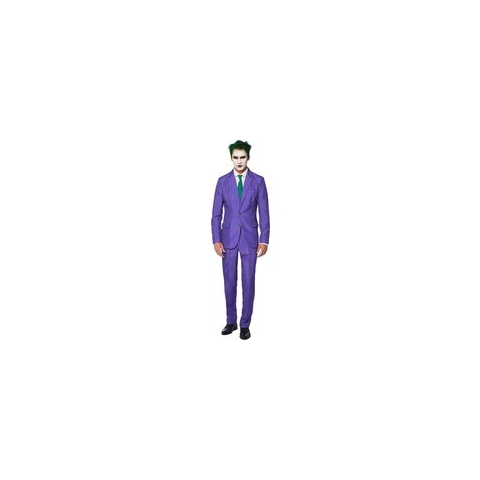 Suitmeister The Joker - Mannen Kostuum - Gekleurd - Carnaval - Maat M