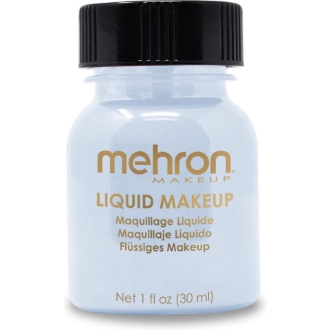 Mehron - Vloeibare Schmink op Waterbasis - Moonlight White - 30 ml
