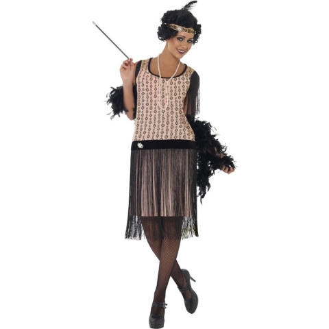 1920's Coco charleston jurk maat L