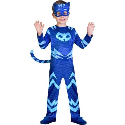 Amscan Verkleedpak Pj Masks Catboy Blauw Maat 7-8 Jaar
