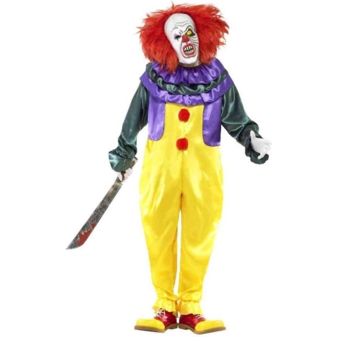 "Enge clown kostuum voor volwassenen Halloween  - Verkleedkleding - Medium"