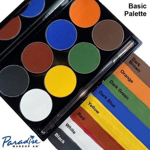 Mehron - Paradise Makeup AQ Schmink Palet - Pastel