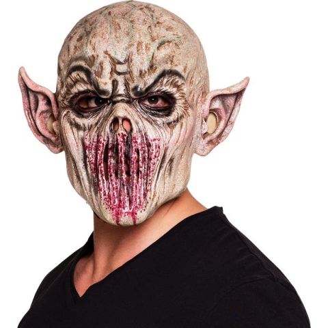 Boland - Latex hoofdmasker Buitenaards monster - Volwassenen - Alien - Halloween en Horror
