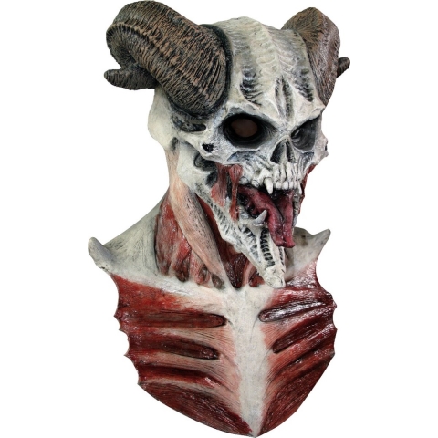 "Masker van een duivels skelet voor volwassenen Halloween - Verkleedmasker - One size"