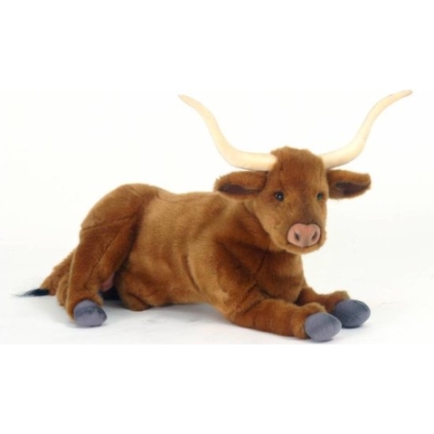 Liggende stier 44 cm, Hansa