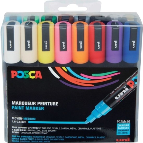 Uni Posca Stiften Basis Colors PC5M 1,8-2,5 mm lijn