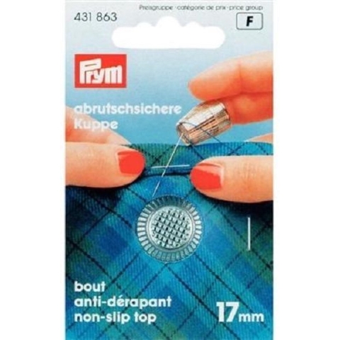 Prym  Vingerhoed met antislip 17 mm