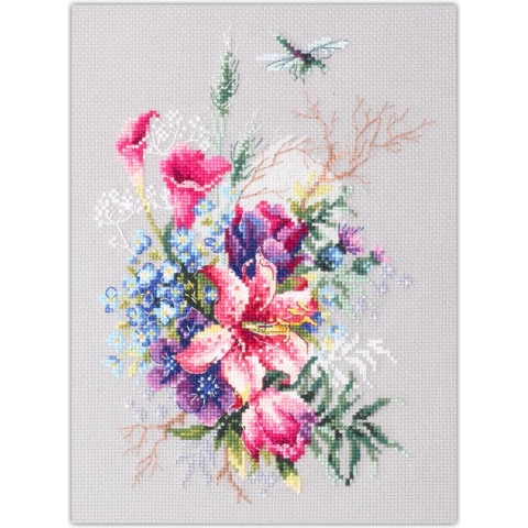 Magic Needle Tulips and Lily borduren (pakket) 210-302
