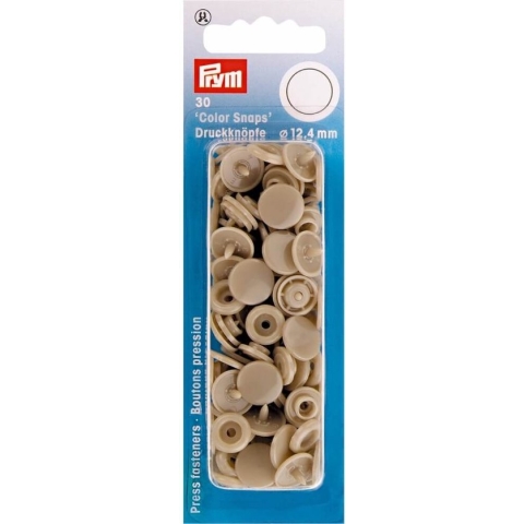 Prym ColorSnaps rond champagne