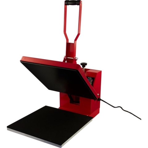 Pixmax Transferpers - 38cm x 38 cm - 10x Sublimatie Papier + Teflon Vel - 0-250°C Druktijd: 0-999 Sec