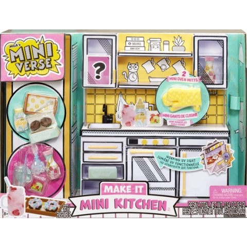 MGA's Miniverse - Make It Mini Kitchen - Knutselen – DIY – Hobbypakket – Knutselpakket