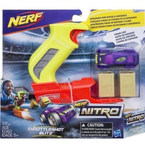 Nerf Nitro Throttleshot Blitz Geel