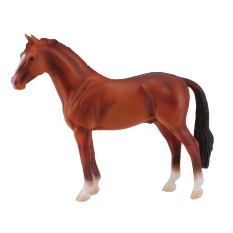 Collecta Paarden (XL): HANNOVERAAN HENGST KASTANJEBRUIN 14.5x4x12cm