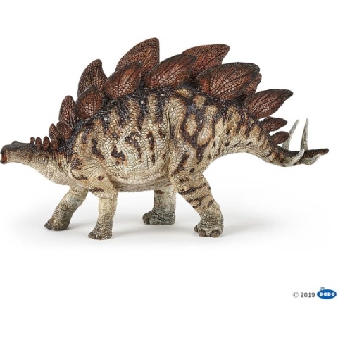 Speelfiguur - Dinosaurus - Stegosaurus - Bont