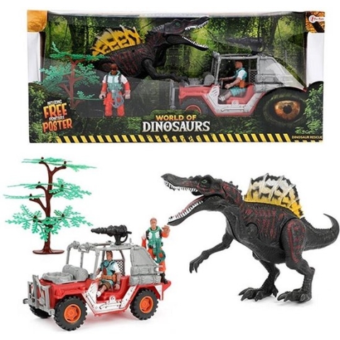 World of Dinosaurs Speelset met Jeep