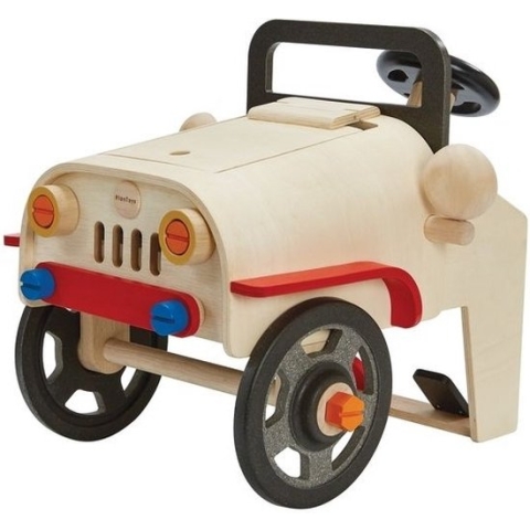 PlanToys Houten Speelgoed Automonteur