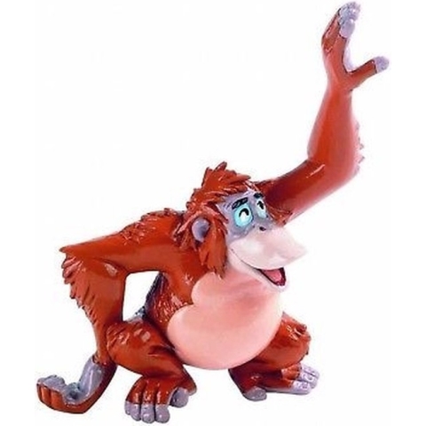 King Louie - Koning Lowietje - aap - Jungle boek - speelgoedfiguur kinderen - Bullyland - 6 cm - Disney
