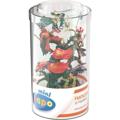 Papo Fantasy en Helden Mini fantasie box - 12 stuks 33013
