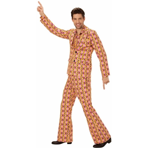 WIDMANN - Jaren 70 groovy disco pak voor mannen - Medium