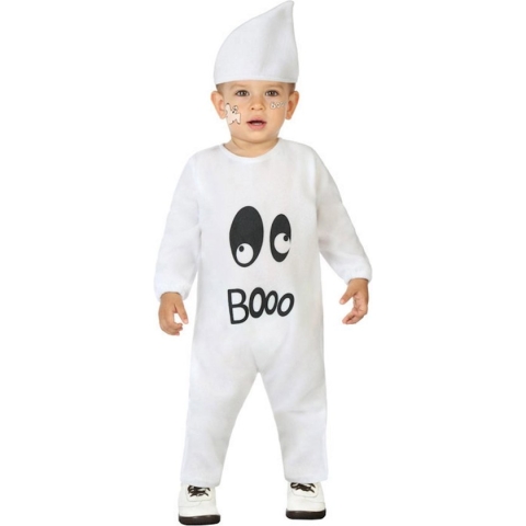 ATOSA - Schattig wit spook kostuum voor baby's - 86/92 (1-2 jaar)