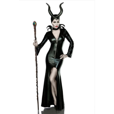 Mask Paradise Kostuum -2XL- Mistress Of Evil Zwart