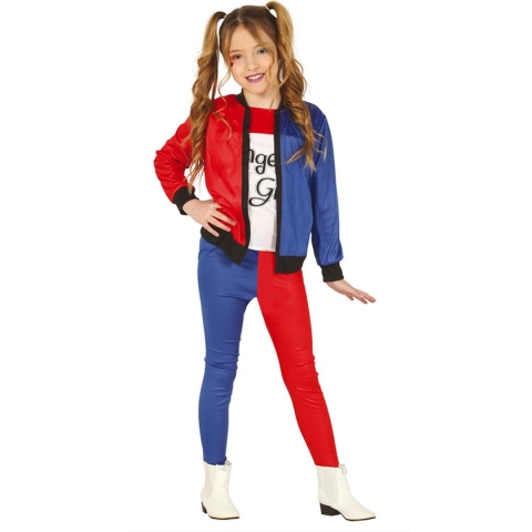 Fiestas Guirca - Dangerous Girl (5-6 jaar) - Halloween Kostuum voor kinderen - Halloween - Halloween kostuum meisjes
