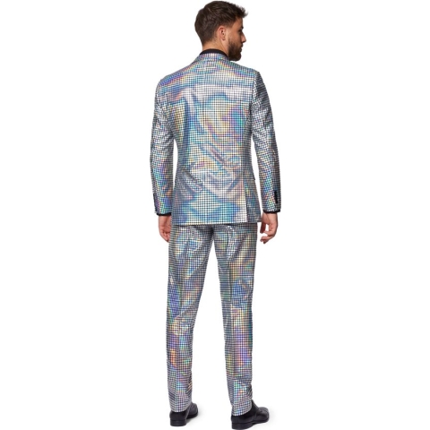 OppoSuits Discoballer - Mannen Kostuum - Feest - Maat: EU 54