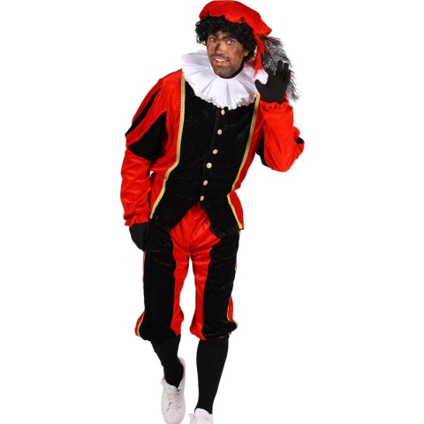 Piet polyester fluweel luxe.