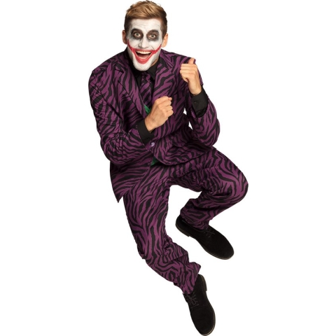 Boland - Kostuum De Schurk (50/52) - Multi - M - Volwassenen - Clown - Clown - Halloween - Horror