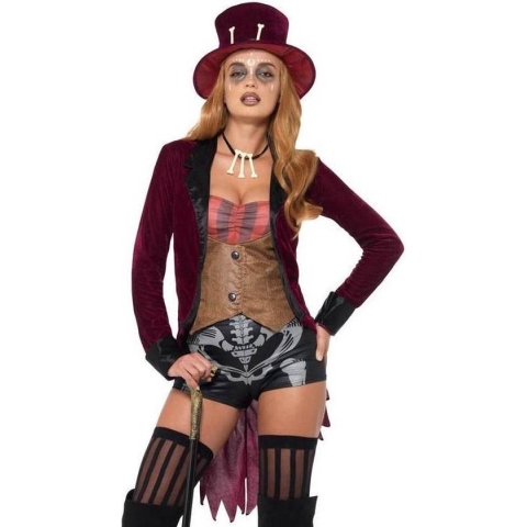 SMIFFY'S - Sexy voodoo dompteur kostuum voor vrouwen - S