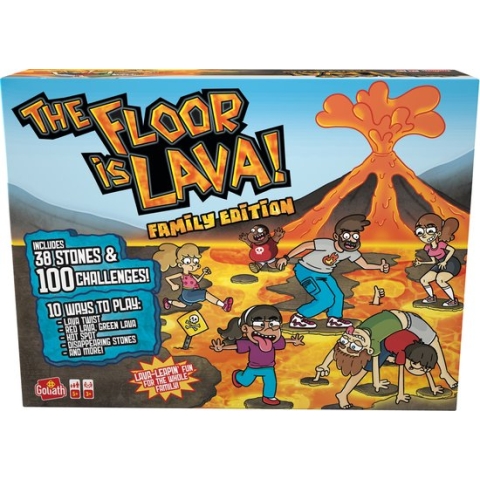 Goliath The Floor is Lava Family Edition - Actiespel - Geschikt voor de hele familie