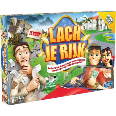 Lach je Rijk - Bordspel