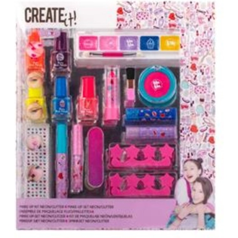 Create It! Make Up Kit Neon/glitters