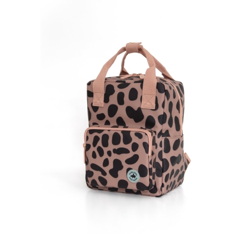 Studio Ditte Small backpack Jaguar vlekken roze - Studio Ditte - Kinderrugzak - Peuterrugzak - Kleuterrugzak - Rugzak