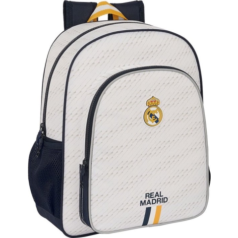 Schoolrugzak Real Madrid C.F. Wit 32 X 38 X 12 cm