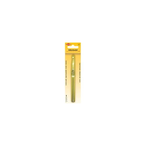 69976 Haaknaald  aluminium goudkleurig dikte 10.0mm