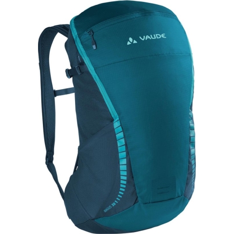 VAUDE Magus 20 Rugzak - blue sapphire - 0,869 kg - 20 L - voorvak met ritssluiting - 2 stretch zijzakken