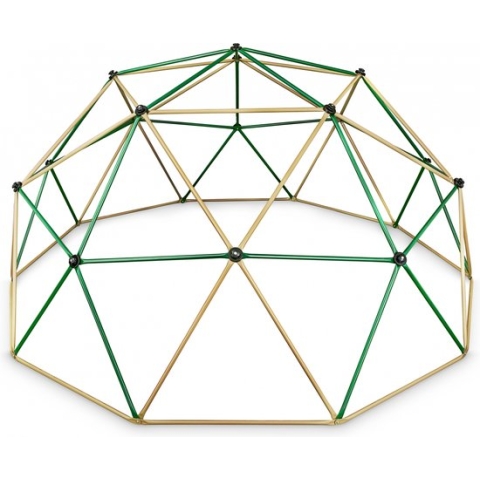 HyperMotion voor buiten buitenspeelgoed klimrek duikelrek kinderen speelgoed klimtoestel dome klimtoren peuter binnen klimboog metalen gymrek metaal klimkoepel met plastic speeltuin kinderkamer kunststof geodome indoor klim kind XXL