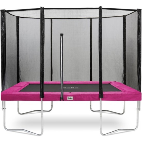 Salta Combo - Trampoline met veiligheidsnet - 305 x 214 cm - Roze