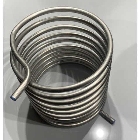 zwembadverwarming rvs 316 22 mm 12 meter wisselaar voor zwembadpool heater zwembad heater of hottub pool heater zwembad heater
