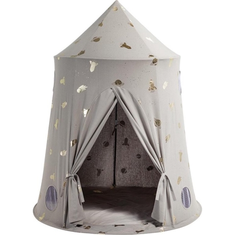 howa Speeltent Speelhuis "space" grijs met Vloermat 85111